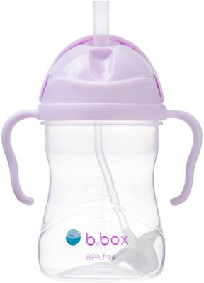 B.box Hrneček s brčkem, Gelato ostružinový 240 ml