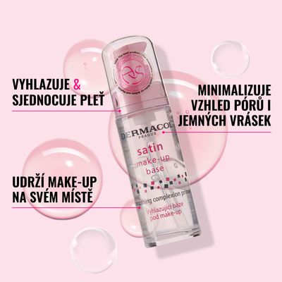 Dermacol Satin make-up base - vyhlazující báze pod make-up 30 ml