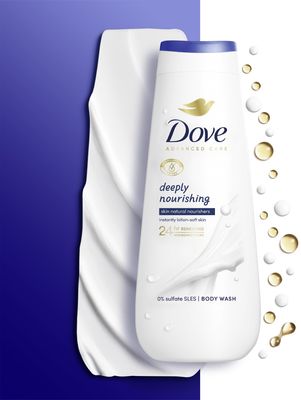 Dove Advanced Care Deeply Nourishing sprchový gel 600 ml