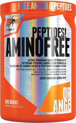 Extrifit Aminofree Peptides pomeranč 400 g