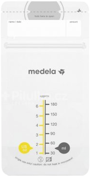 Medela Sáčky na skladování mléka 180 ml 25 ks