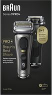 Braun Series 9 PRO+ Elektrický holicí strojek, Nabíjecí stojan, Wet & Dry, 9515s, Tmavě šedý