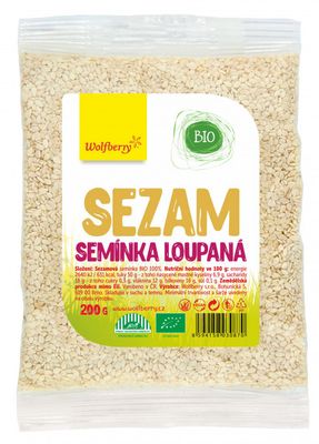 Wolfberry Sezam loupaný BIO 200 g