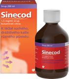 Sinecod 1,5mg/ml, sirup proti suchému kašli 200 ml