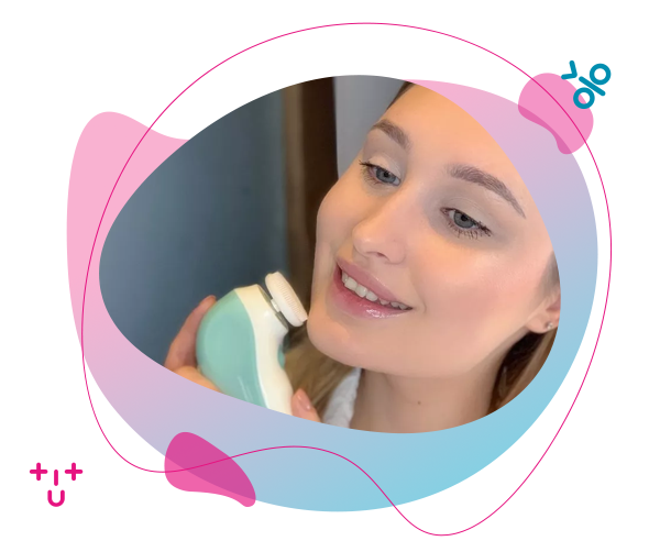 TouchBeauty 0759A Čistící kartáč na pleť 3v1