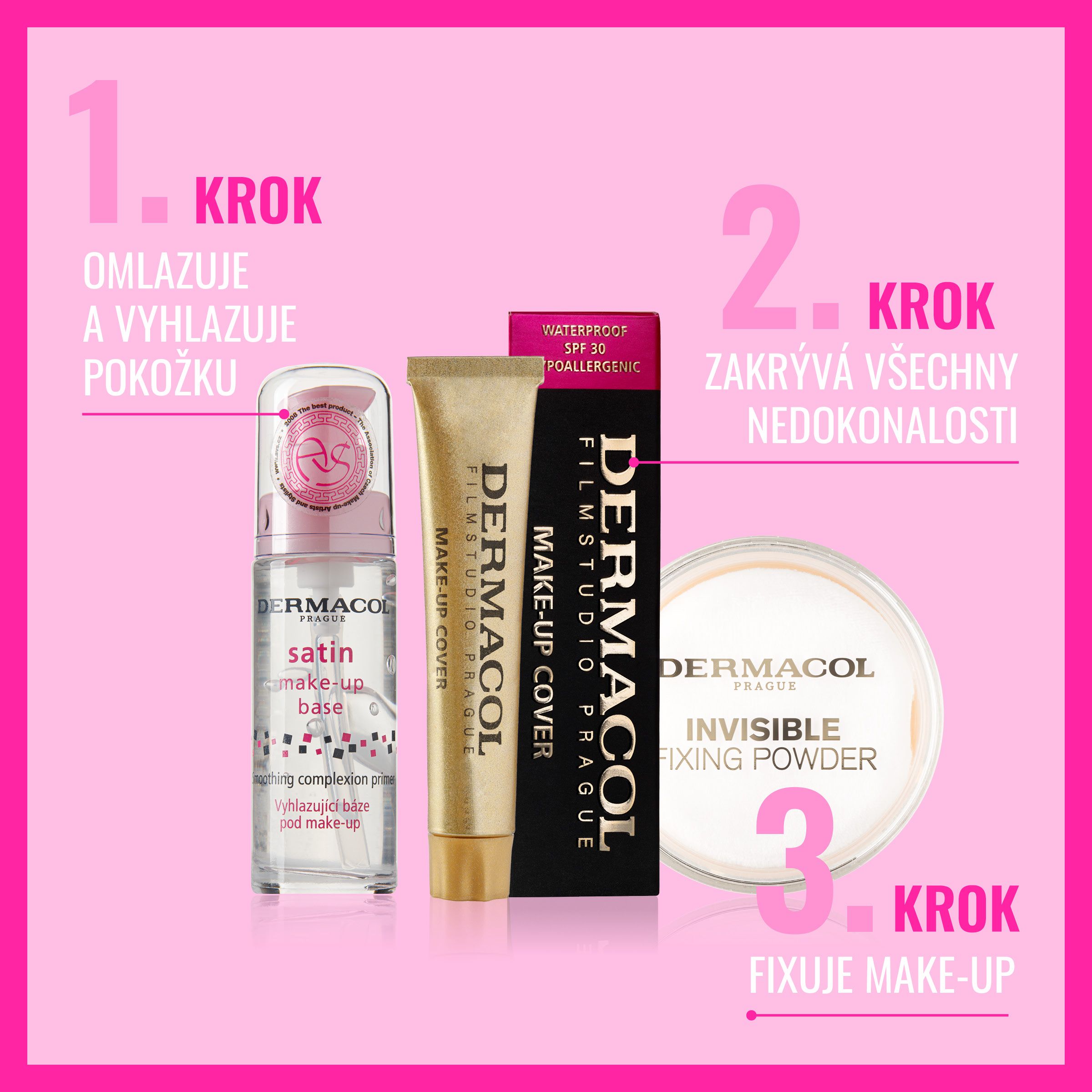 Dermacol Make-up Cover odstín 213, 30 g