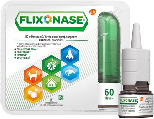 Flixonase 50 mcg nosní sprej 60 dávek
