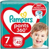 Pampers Pants vel.7 Plenkové Kalhotky 42 ks