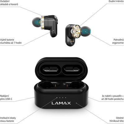 LAMAX Duals1 sluchátka