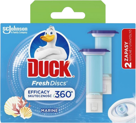 Duck WC blok Fresh Discs Marine 2 x 36 ml