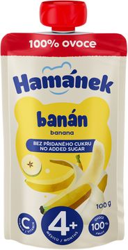 Hamánek Kapsička banán 6m+ 100 g