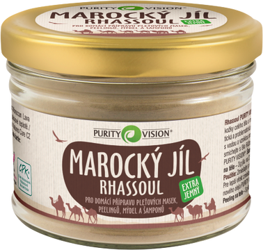 Purity Vision Rhassoul - Marocký jíl 450 g