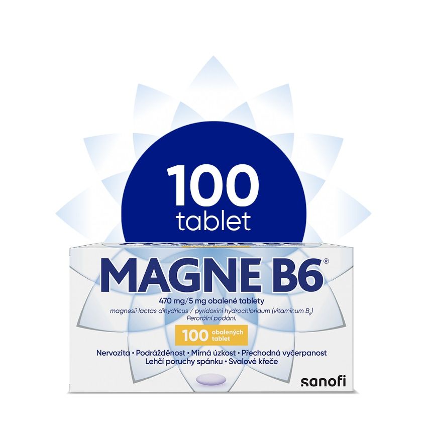 Magne B6 470mg/5mg 100 tablet