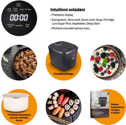 Lauben Low Sugar Rice Cooker 3000AT