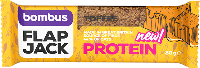 Bombus Protejnová tyčinka Toffee 80 g