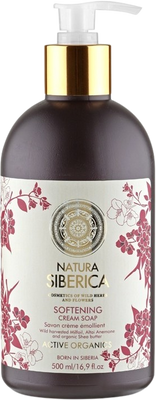 Natura Siberica Krémové mýdlo zjemňující 500 ml