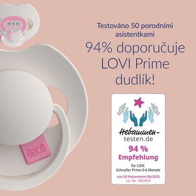LOVI Dudlík silikonový dynamický PRIME Tutti Frutti 6-18m Aqua Green 3 ks