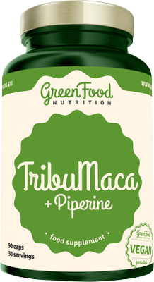 GreenFood Nutrition TribuMaca + Piperine kapszula 90 db