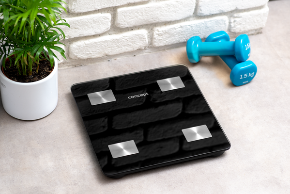 Concept Osobní váha diagnostická Perfect Health VO4001, černá