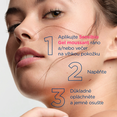 Bioderma Sensibio Gel moussant čistící pěnivý gel 500 ml