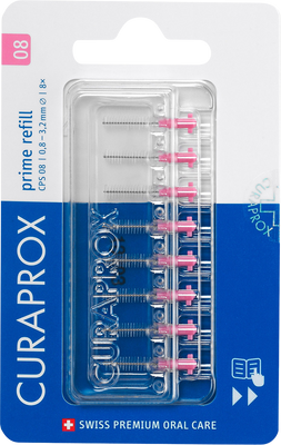 Curaprox CPS 08 Prime blister refill 8 ks