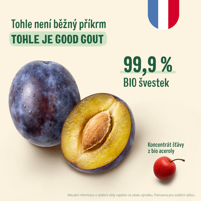 Good Goût BIO Švestka 120 g