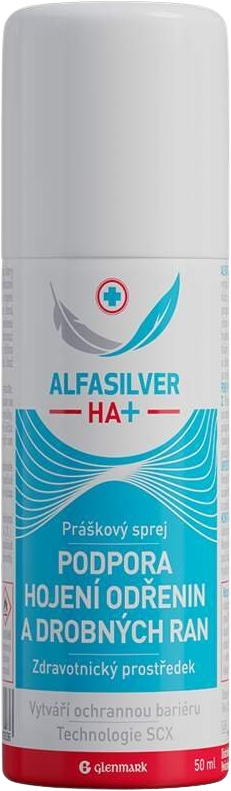 Alfasilver HA+ práškový sprej 50 ml