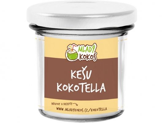 Mladý kokos Bio kokotella kešu 150 g