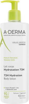 A-Derma Tělové mléko 72h hydratace 400 ml