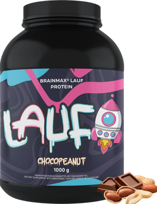 BrainMax LAUF Protein Arašídy v čokoládě 1000 g