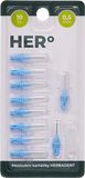 Herbadent HERo doplňkové balení mezizubních kartáčků 0,5 mm, 10 ks