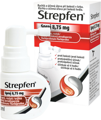 Strepfen 8,75 mg, Sprej, Bez příchuti 15 ml