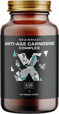 BrainMax Anti-Age Carnosine complex 60 kapslí