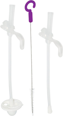 B.box Náhradní brčka a čistící kartáček