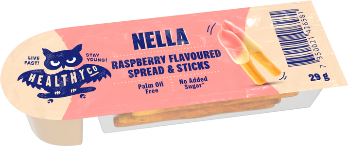 HealthyCO Nella raspberry spread sticks 29 g