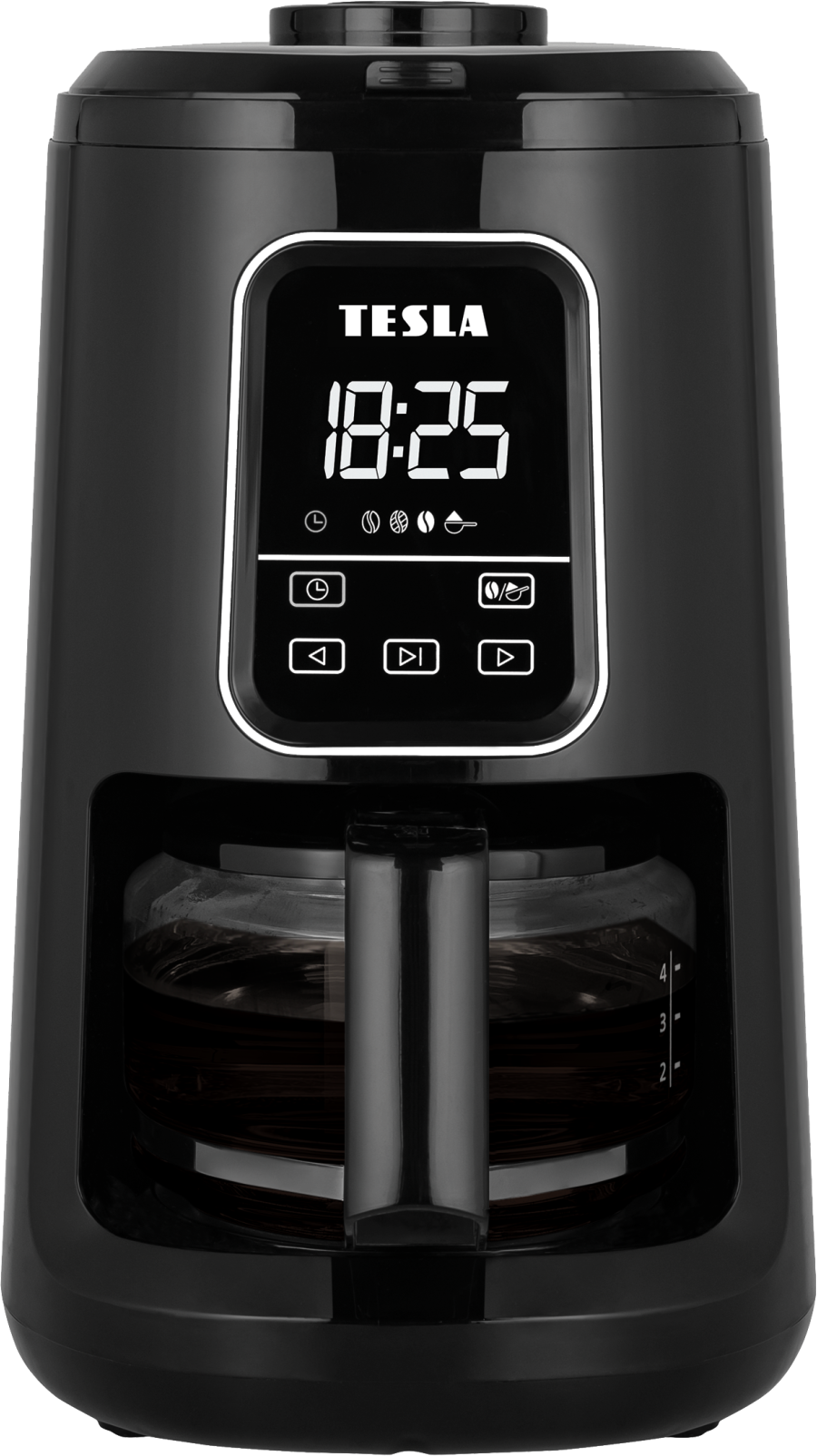 Tesla CoffeeMaster ES400 - kávovar s mlýnkem