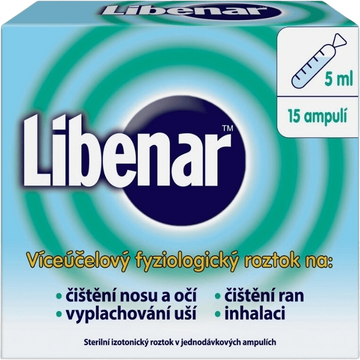 Libenar víceúčelový fyziologický roztok 14 x 5 ml