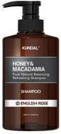 Kundal Honey&Macadamia Nature Shampoo English Rose - přírodní hydratační šampon 500 ml