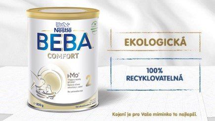 Nestlé Beba COMFORT 2, 5 HMO, pokračovací kojenecké mléko 800 g