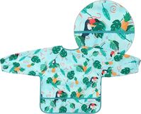 BabyOno Bryndák s dlouhým rukávem Toukans, 35 x 52 cm, 6m+