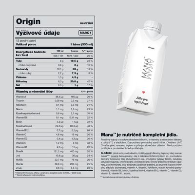 Mana Drink Origin 12 x 330 ml