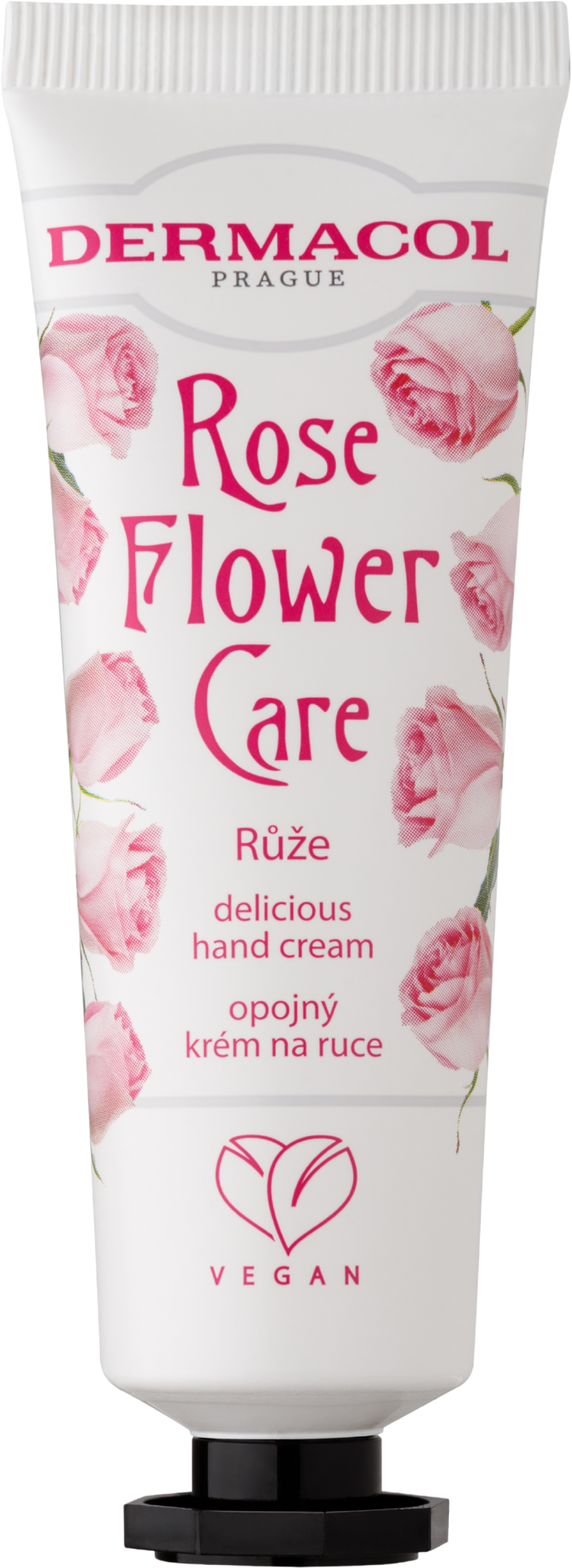 Dermacol Flower care Opojný krém na ruce Růže 30 ml