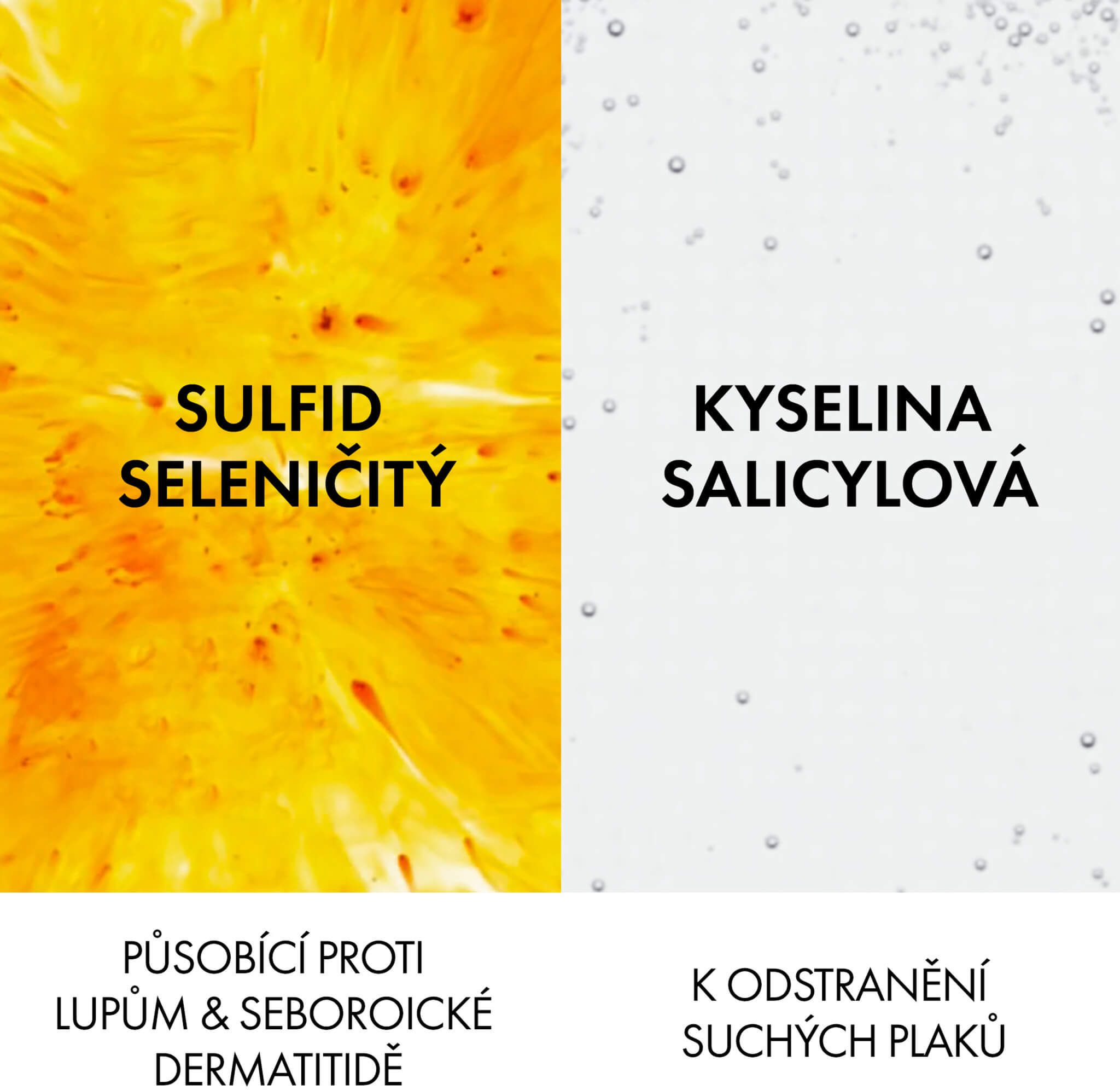Vichy DERCOS Šampón proti lupům se SELENIEM DS pro suché vlasy - náhradní náplň 390 ml