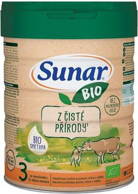 Sunar BIO 3 batolecí mléko 700 g