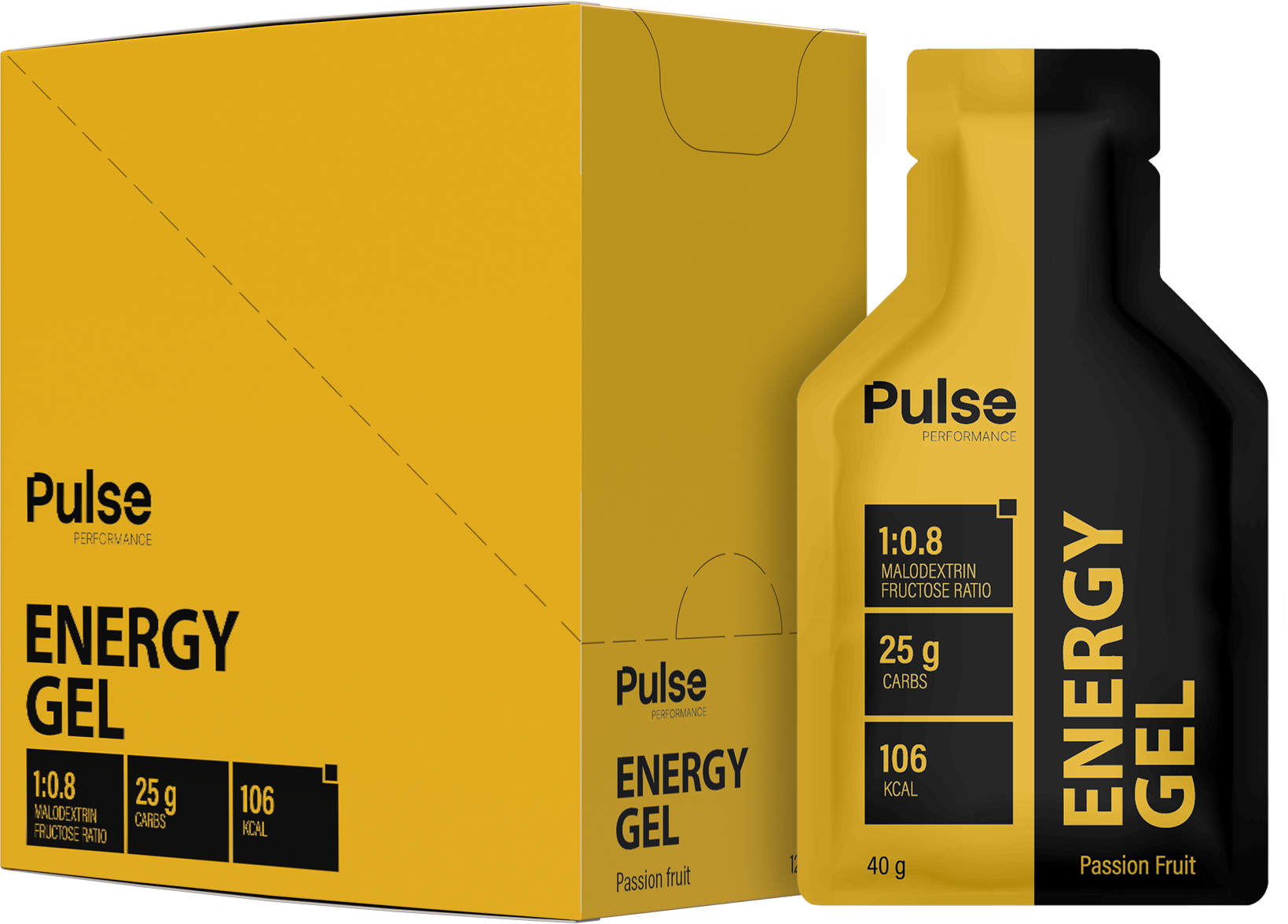 Pulse Performance Energy Gel Passion Fruit 40 g