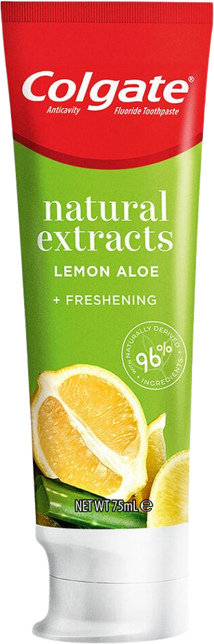 Colgate Natural Lemon & Aloe zubní pasta 75 ml