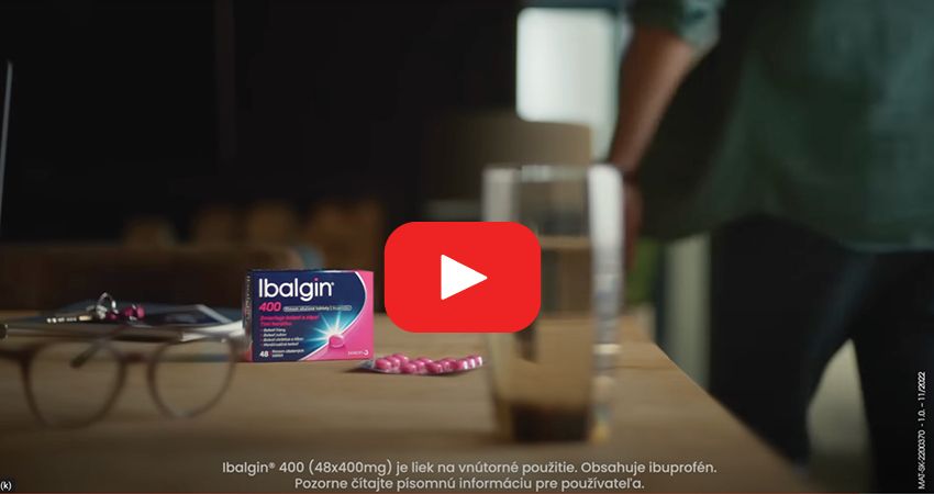 Ibalgin - Pozitívne proti bolesti