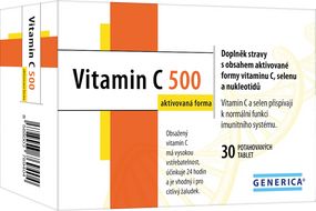 Generica Vitamin C 500 aktivovaná forma 30 tablet