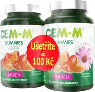 Cem-m Gummies Imunita želatinové multivitaminy 2 x 60 ks