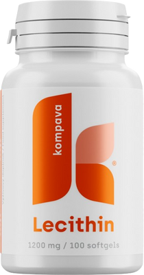Kompava Lecitín 1200 mg 100 kapslí